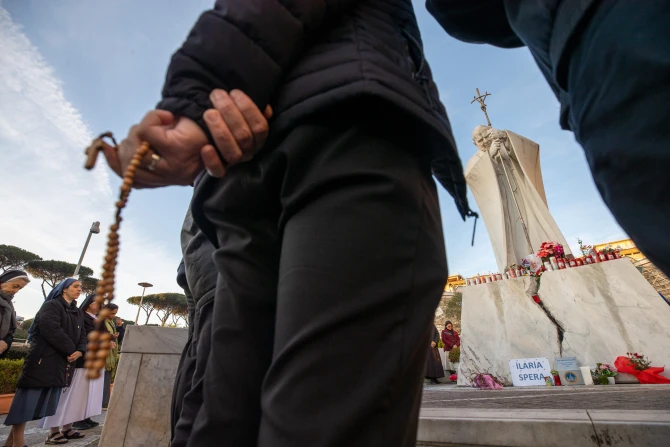 A ‘thumbs up’ to the faithful as Pope Francis released from hospital: LIVE UPDATES