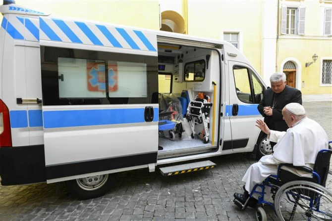 Pope Francis Sending Cardinal Krajewski Back To Ukraine To Deliver 4 More Ambulances