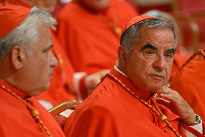 Cardinal Becciu claims conclave vote despite loss of privileges