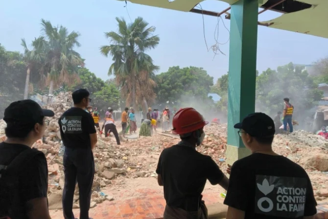 Catholics Race Against Time And Obstacles To Help Earthquake Victims In Myanmar