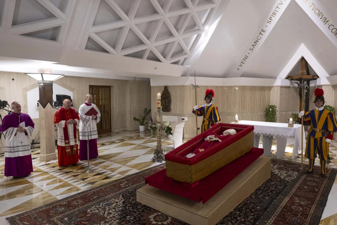 Vatican releases first photos of Pope Francis after his death